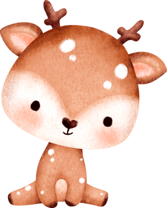 Cute baby deer